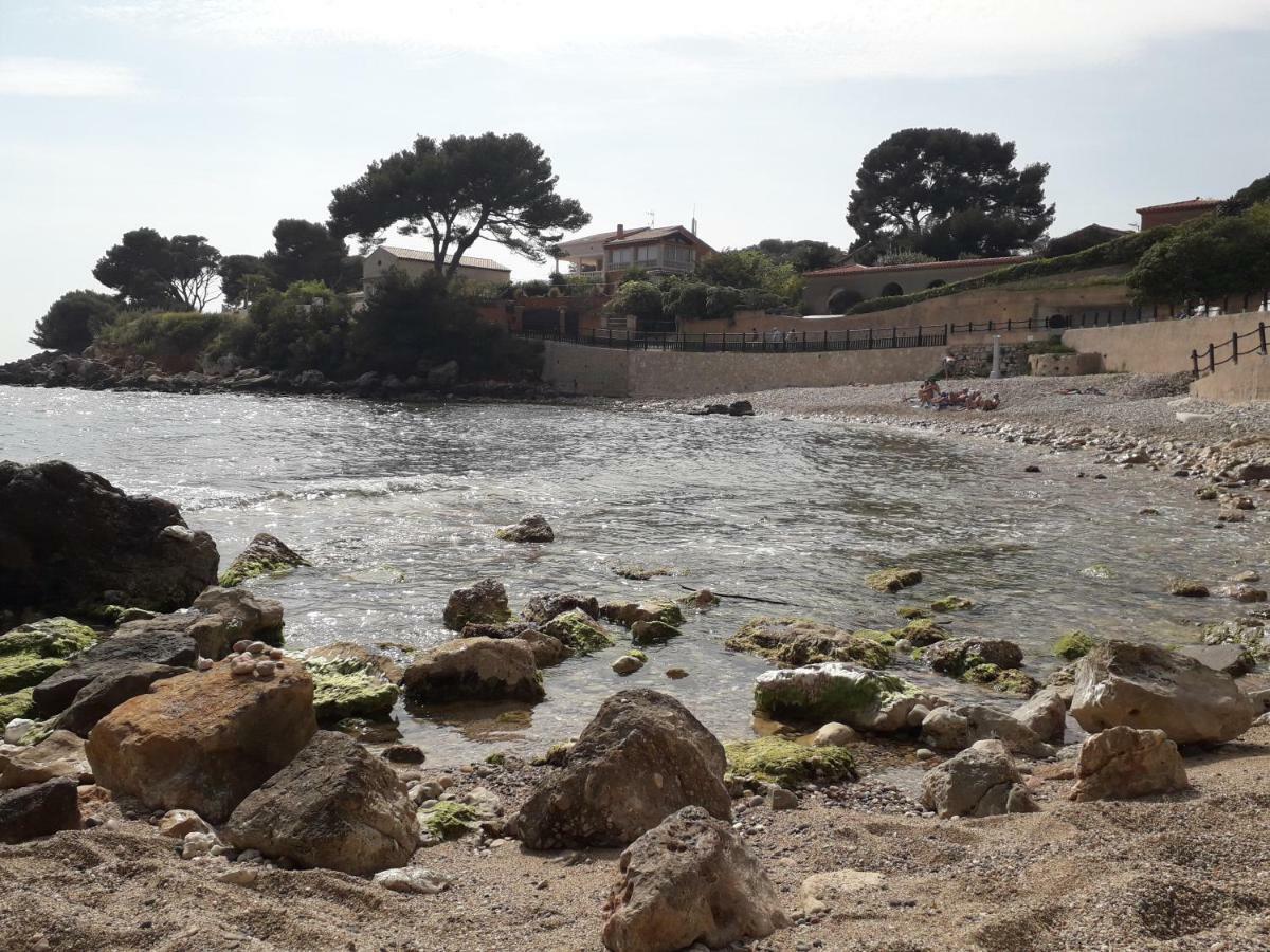 Bandol Nature Et Loisirs: Parking/ Piscine Bagian luar foto