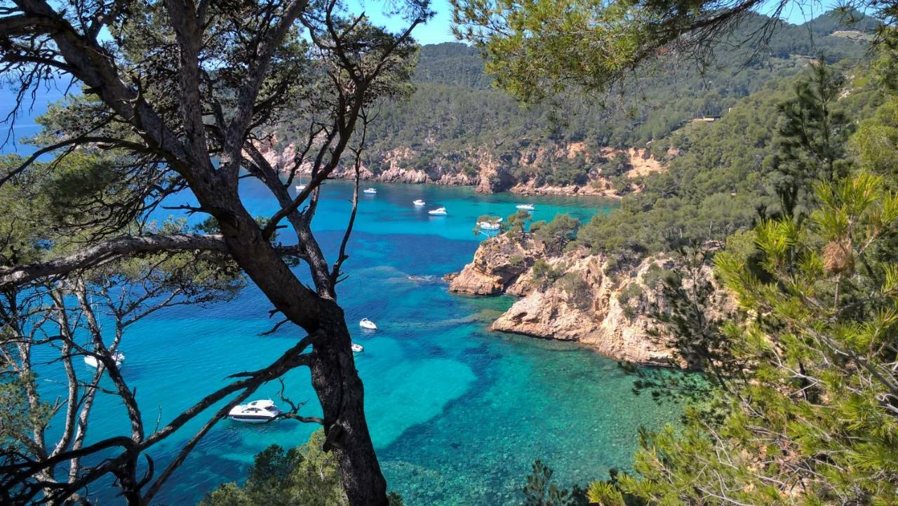 Bandol Nature Et Loisirs: Parking/ Piscine Bagian luar foto